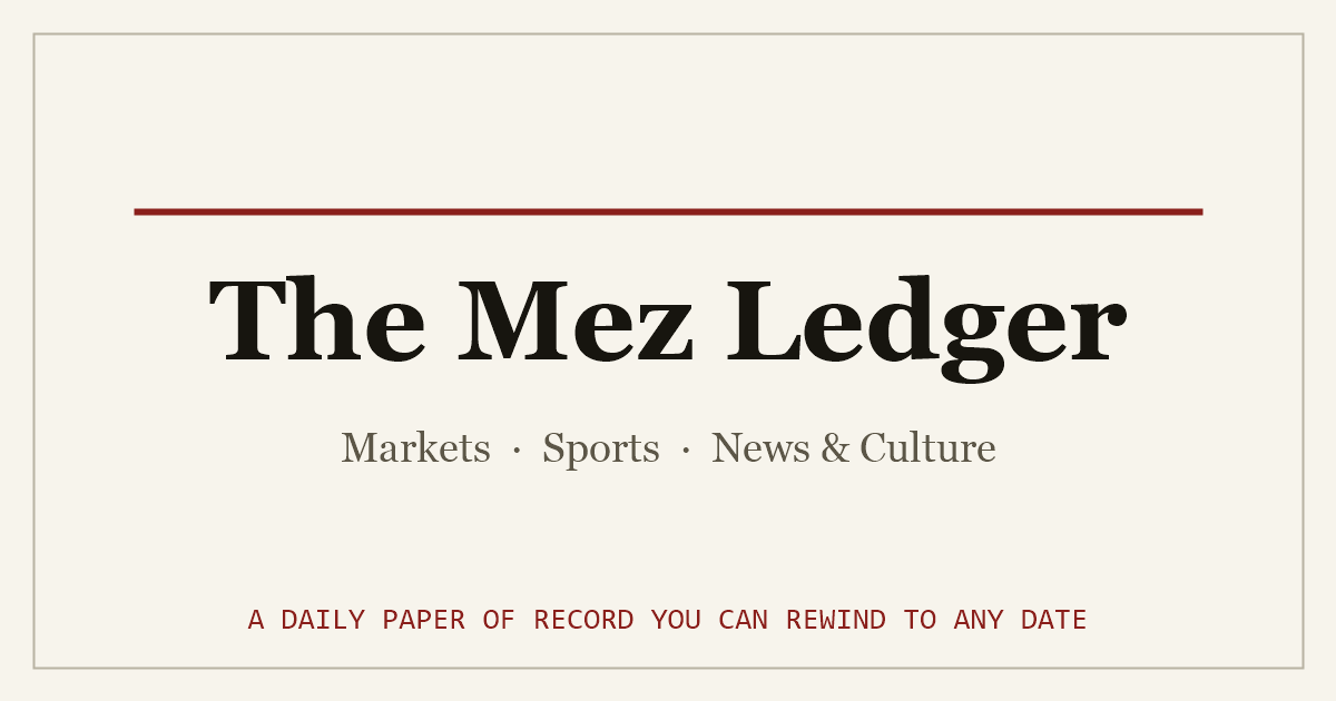 The Mez Ledger